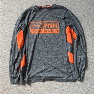 Under armour uv/performance fishing shirt